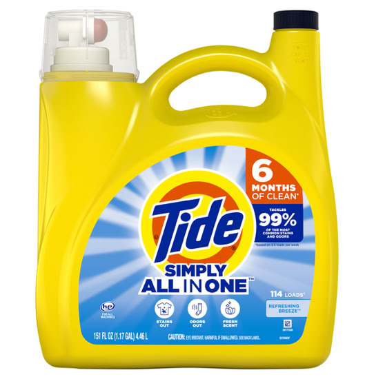 Buy Tide Simply Liquid Laundry Detergent Wholesale
