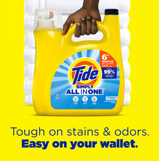 Buy Tide Simply Liquid Laundry Detergent Wholesale