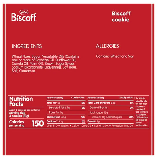 Buy Lotus Biscoff Cookies Wholesale USA
