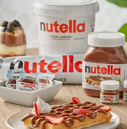 Nutella Hazelnut Spread with Cocoa, 6.6 lbs